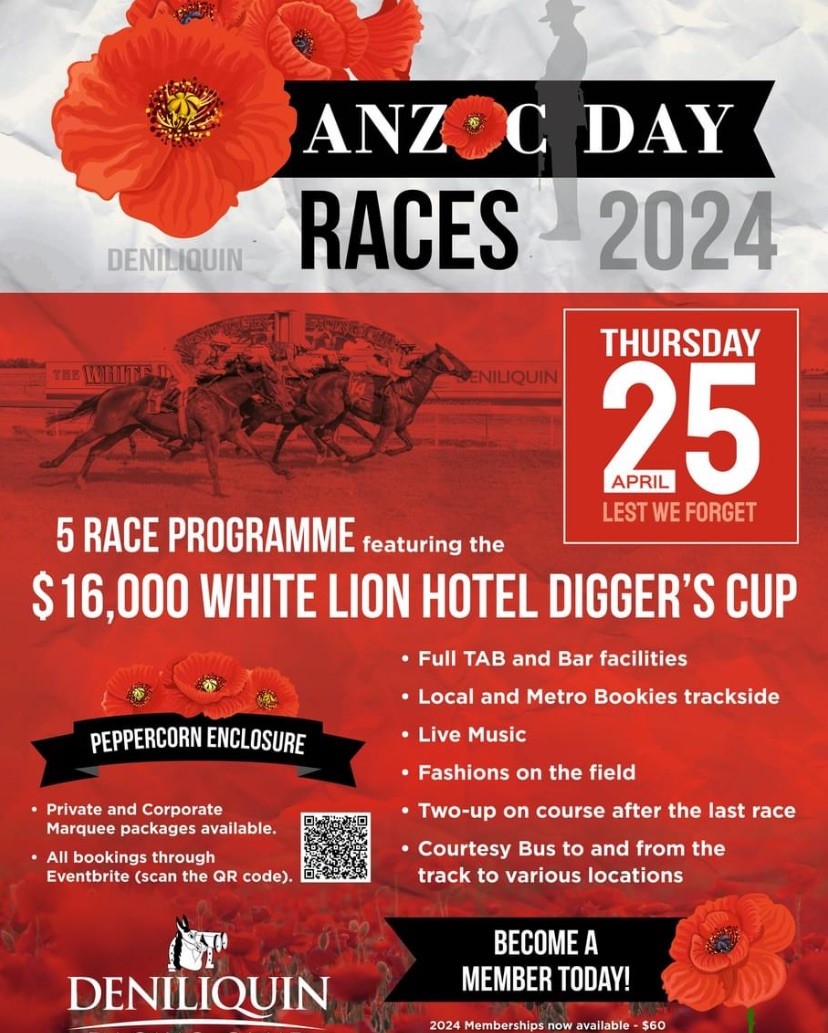 Deniliquin Anzac Day Races Edward River